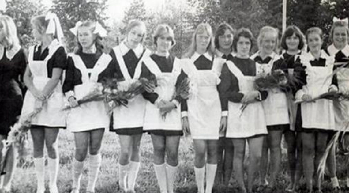 Как выглядели выпускницы 1970-х